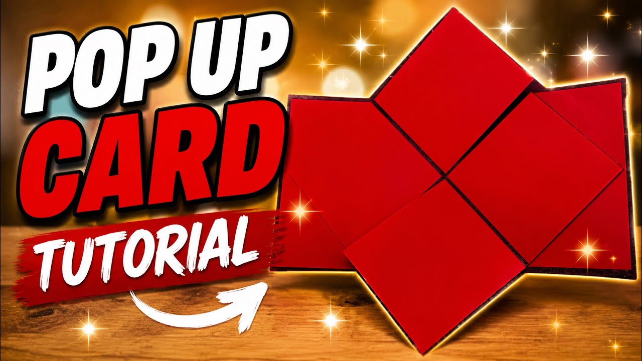 Pop up card tutorial - YouTube
