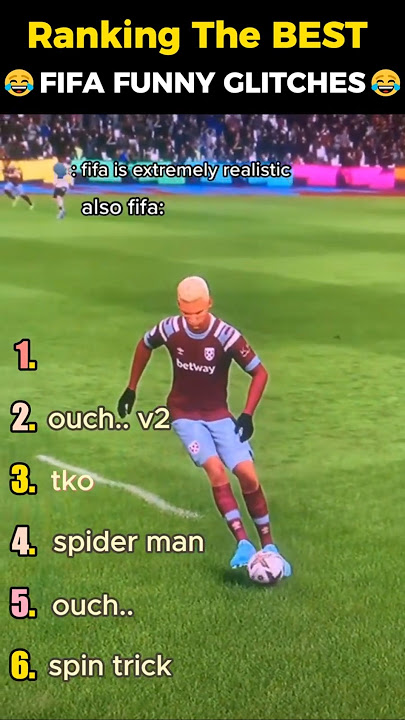 Ranking The BEST FIFA GLITCH Moments 😂 pt2 #shorts #fifa #football