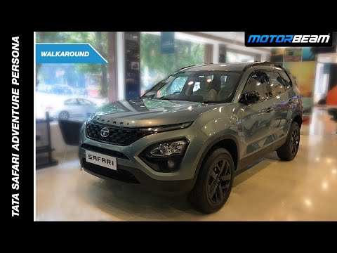 Tata Safari Adventure Persona 🔥 - Walkaround In Hindi | MotorBeam हिंदी