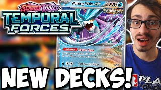 More Insane New Temporal Forces Decks! (Walking Wake ex, Koraidon ex)