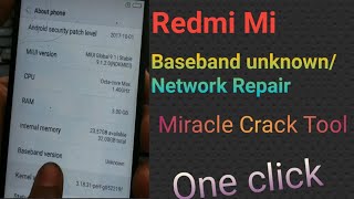 Redmi/mi baseband unknown|Network repair one click by miracle