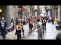 Ball de bastons a la diada de Catalunya