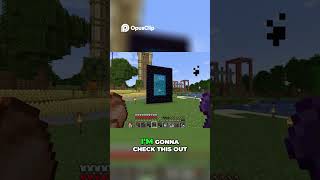 Eerie Portal Appered In My Minecraft World!?