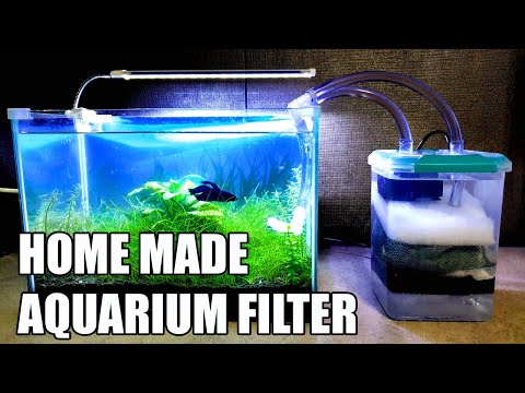 Video: How To Make An External Filter For An Aquarium