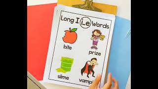 Long Vowel Sounds Posters Phonics Anchor Charts for Kindergarten 1st 2nd Grade Reading