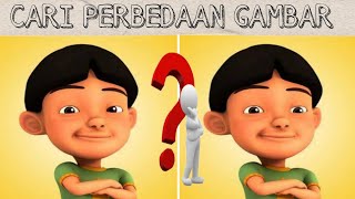 Bermain game Cari perbedaan gambar Upin dan Ipin edition screenshot 2