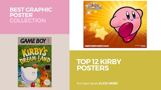 Top 12 Kirby Posters // Best Graphic Poster Collection
