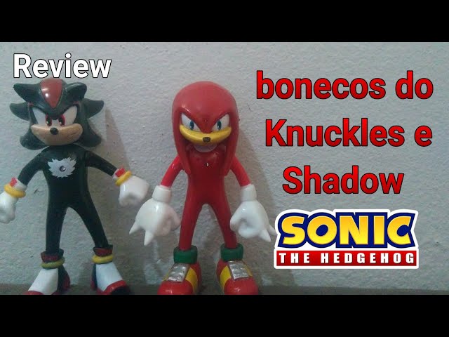 Nova Coleção de Bonecos Sonic - Tails, Shadow, Silver, Knuckles e Robotnik  