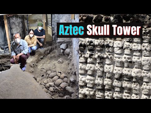 Video: A Tower Of 650 Skulls Was Found Underground In Mexico City: Photo - Alternative View