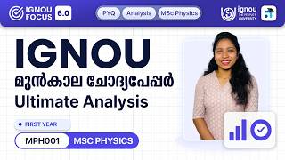 MPH 001 Mathematical Methods in Physics | MSc Physics | IGNOU Previous Year Question Paper Analysis