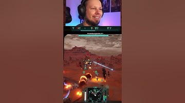 When you run full melee and a Dropship appears - Mechwarrior 5 Mercenaries #shorts