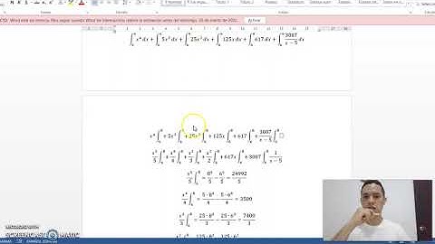 Tarea 1 – ejercicios 4 – Integral definida