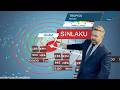 Typhoon Sinlaku to impact Guam as a Major storm before moving intot he Philippine Sea