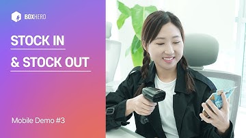Mobile Demo #3: Record Stock In on BoxHero