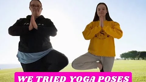 WE TRIED EXTREME YOGA POSES | Vik and Lisa