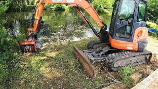 LANDSCAPER SAID "NO WAY I'M GOING IN THERE", BRING THE MUNCHIE FOR THIS NIGHTMARE POND!