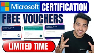Microsoft Free Certification Courses Vouchers | Power BI, Data Analyst | Free Courses + Certificate