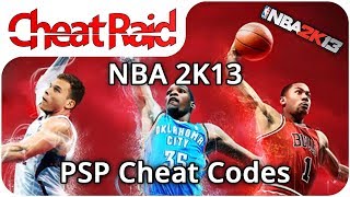 NBA 2K13 Cheat Codes | PSP