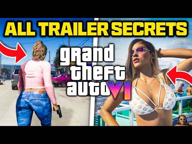 GTA 6 trailer breakdown: All clues & Easter eggs we've spotted so