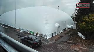The Netherlands is Playing Korfball Year-Round with this new Air Dome Installation Project
