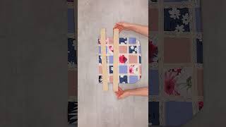 How to sew a patchwork tote bag simply and quickly! Miarti👜✂️