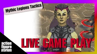 Mythic Legions Tactics | Live Game Play | We Were Elves Once