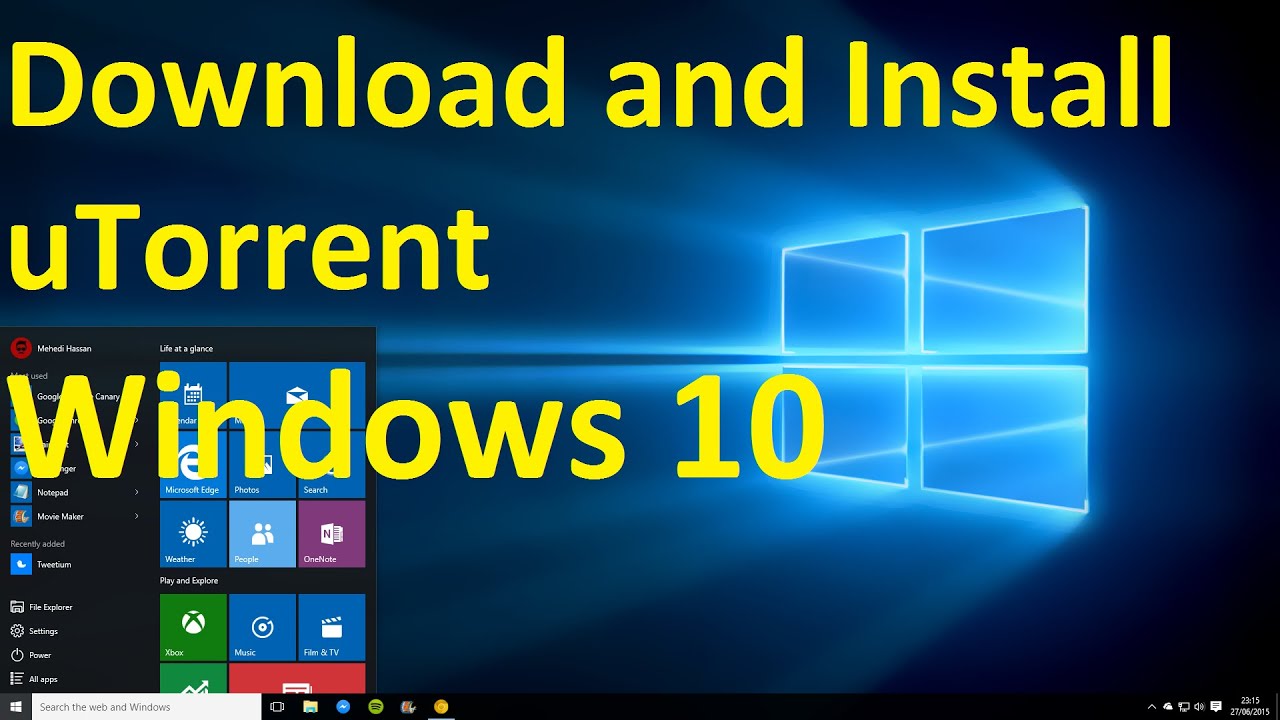 how to install windows 10 free download