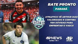 BATE PRONTO PARANÁ 🔴#LIVE 09/16/2026 ARTHUR DIAS VALUED; CORITIBA SHORT-HANDED AGAINST VASCO