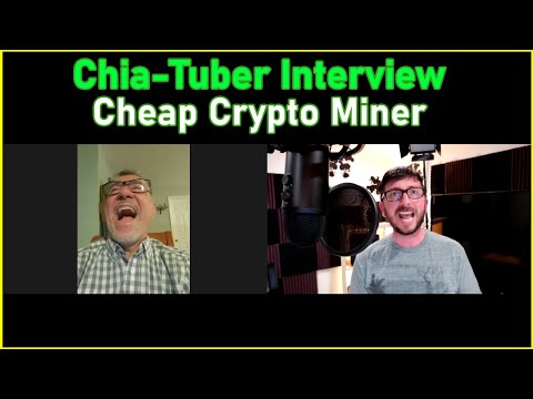 Chia Creator Cheap Crypto Miner Interview - Chia🌱 gets a new YouTuber 😎