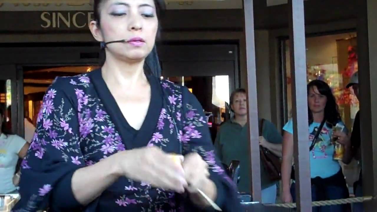 Japan Pavilion Candy Art Disney's Epcot YouTube