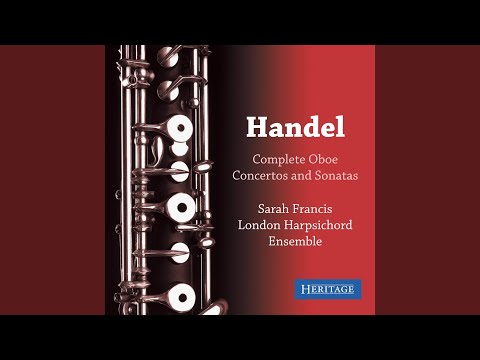Oboe Concerto No. 3 in G Minor, HWV 287: II. Allegro