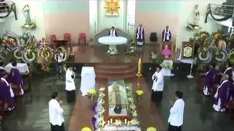 Lễ tang đức cố giám mục Giuse Hoàng Văn Tiệm P1