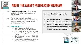 2022 TTAD Agency Partnership Program Workshop
