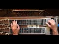 Pedal Steel Guitar Lesson: All Through Crying Over You (part 1 of 3)