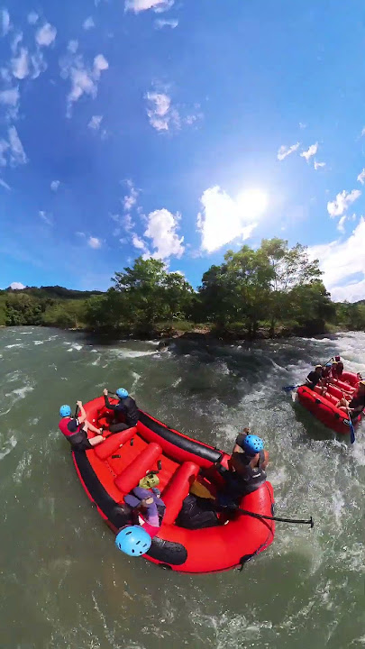 Kiulu White Water Rafting Experience | Sabah #shorts