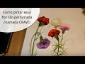 Como pintar essa flor tão perfumada chamada CRAVO