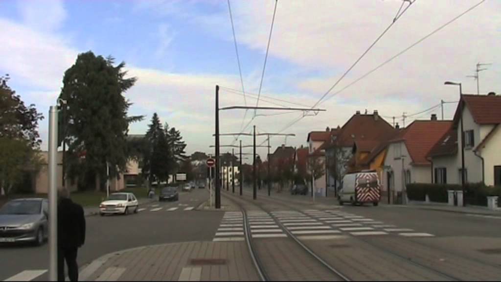 Strasbourg (France) Tramway. Трамвай Страсбурга (Франция). 18.10.2011