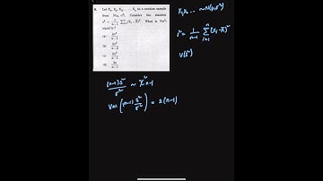 Variance of the Sample Variance \(S^2\) for Normal Distribution | UPSC ISS 2025 Paper-2 | Problem-6