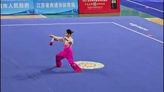 Clara Jingxuan Li - 1st China-ASEAN Wushu Championship 2024 42 Forms Taijijian