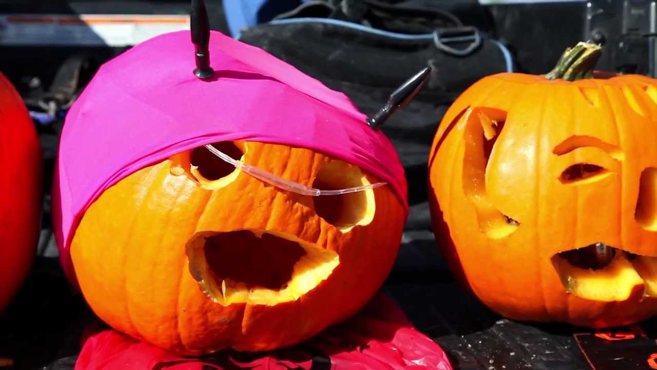 Underwater Pumpkin Carving in Lake Havasu City