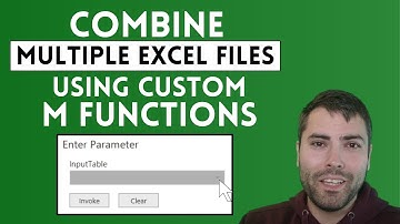 Combine multiple Excel files using custom M functions