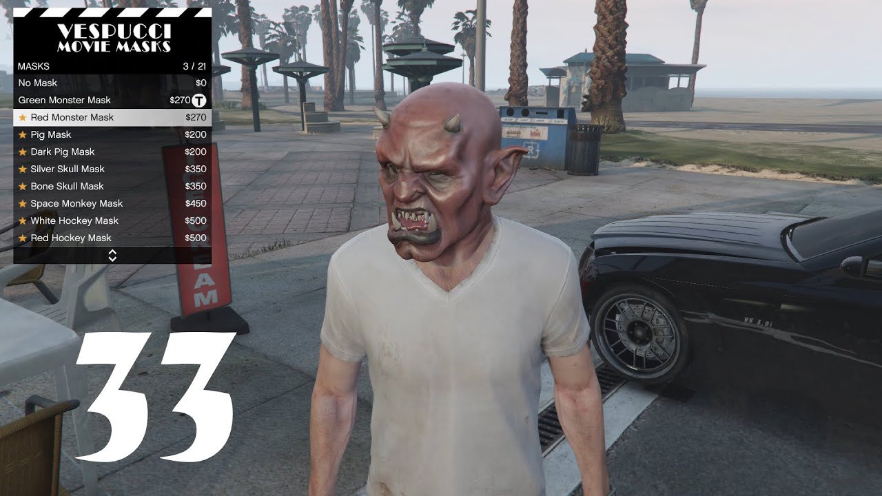 Grand Theft Auto 5 - GTA 5 HD | Mission 33, Collecting Trash Truck, Tow Truck, Boiler Suits, Masks,