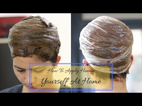 How to apply henna yourself in hair at home | घर पर सर में मेहंदी लगाने का सबसे आसान तरीका