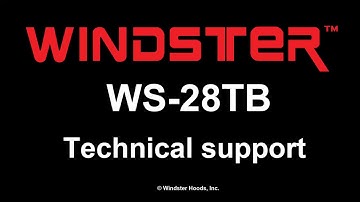 Windster Range Hood - WS-28TB - How to replace control switch