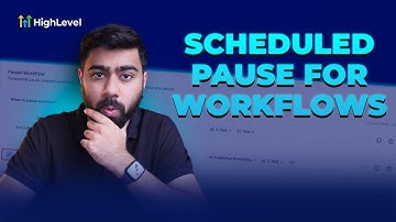 How to Pause Workflows in GoHighLevel