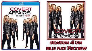 Covert Affairs Season 4 on Blu Ray (Review) (Piper Perabo, Christopher Gorham)