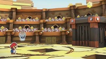 The Golden Coliseum (Big Paint Star) - Paper Mario: Color Splash Walkthrough