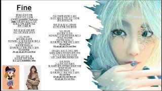 Taeyeon 태연   FINE for 1 hour