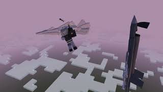 Battlefield 2042 Trailer - F-35 fighter jet scene Minecraft Animation