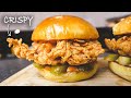Chicken Burger selber machen | DAS KNUSPRIGSTE REZEPT